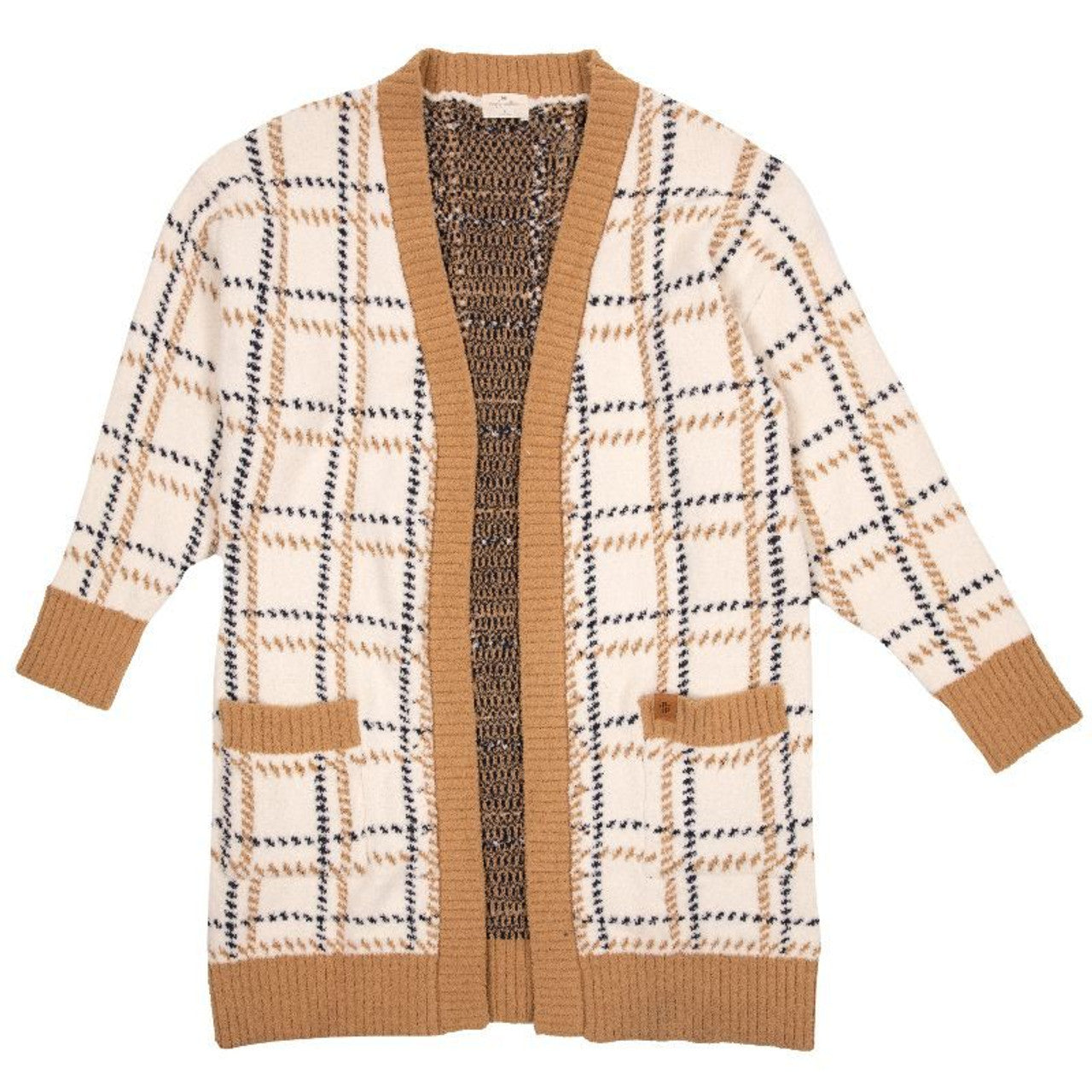Simply Southern Plaid Cardigan SALE