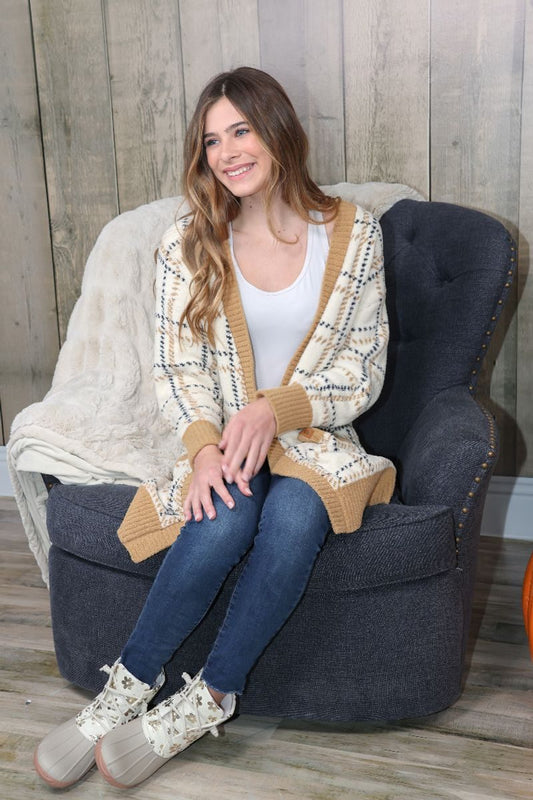 Simply Southern Plaid Cardigan SALE