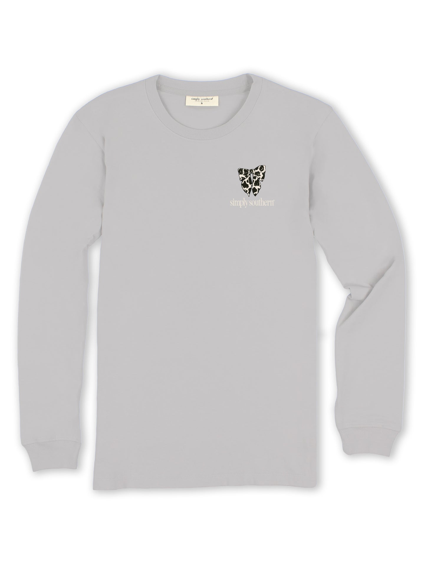 Simply Southern Cow Wildflowers Grow Long Sleeve Tee