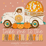 Simply Southern Pumpkin Patch Truck Long Sleeve Tee