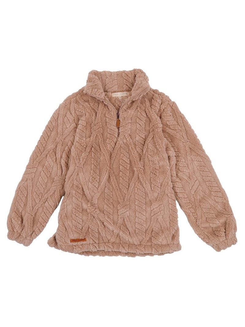 Simply Southern Cozy Quarter Zip Desert