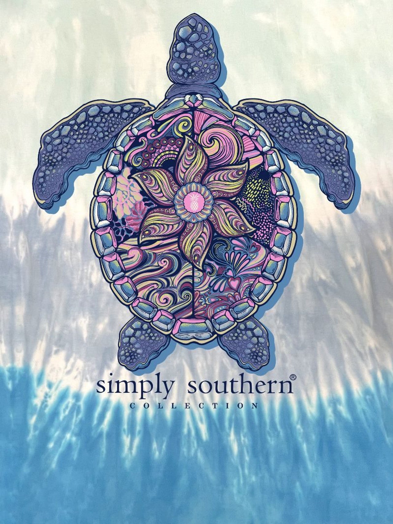 Simply Southern Turtle Tie Dye Tee