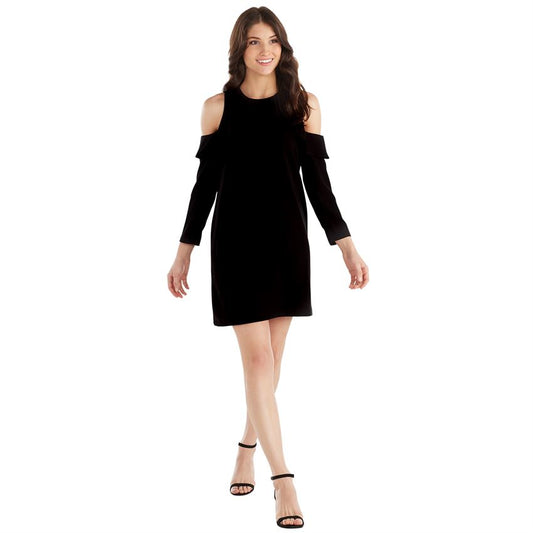 Mudpie Aria Cold Shoulder Dress Black SALE