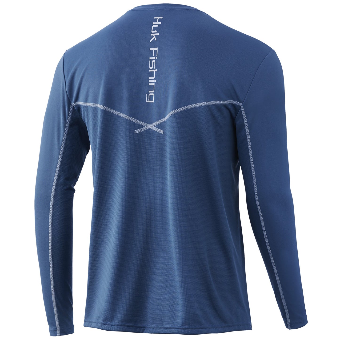 Huk Icon X Long Sleeve Titanium Blue