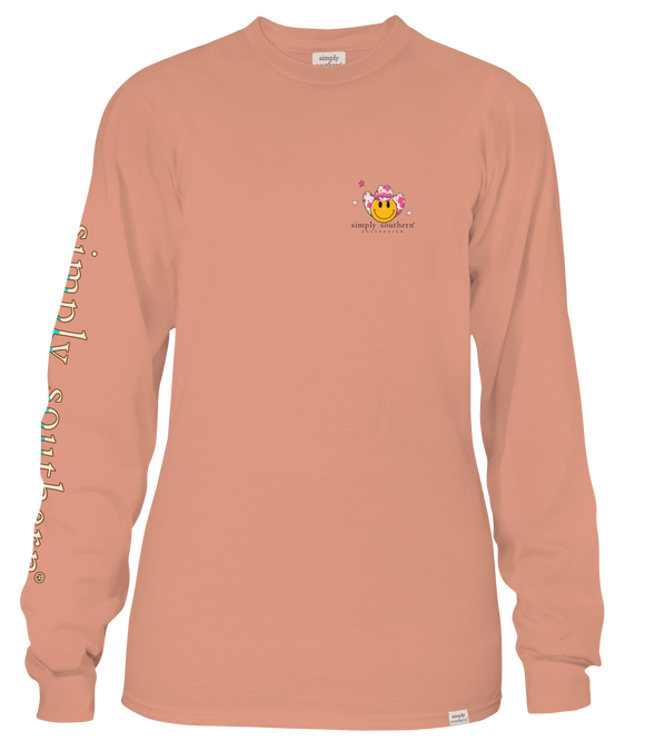 Youth Simply Southern Blame It On My Roots Long Sleeve Tee