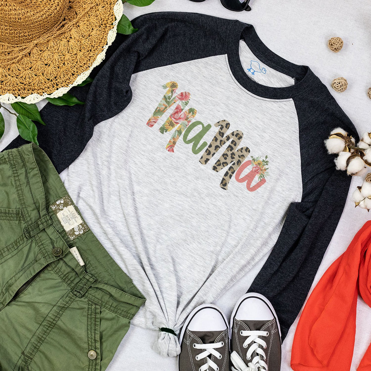 Mama Black Raglan Vass General Store LLC