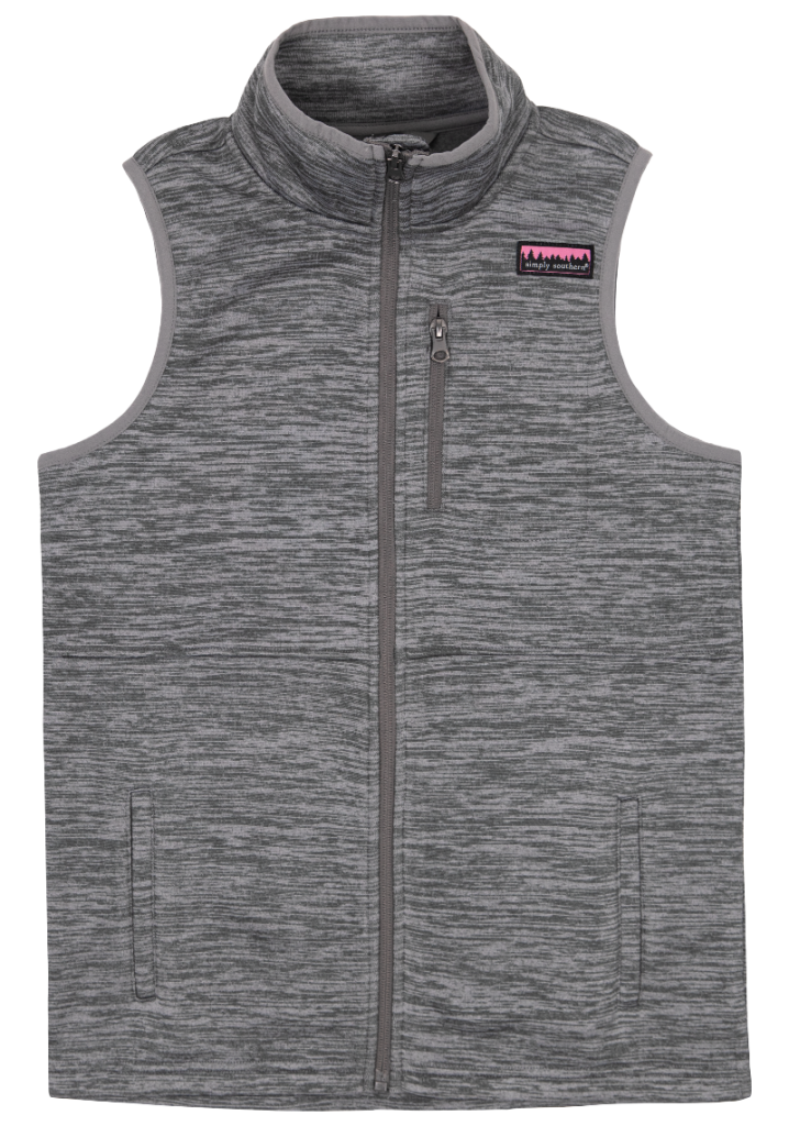 Simply Southern Heather Grey Vest – Vass General Store LLC