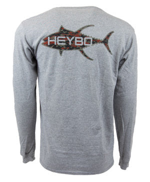 Heybo Tunaflage Long Sleeve Tee Shirt