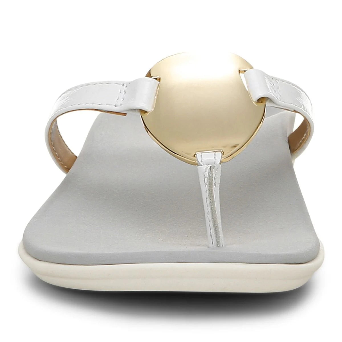 Vionic Raysa Toe Post Sandal White
