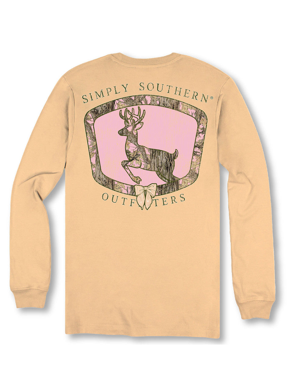 Simply Southern Camo Deer Long Sleeve
