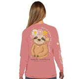Simply Southern Sloth Sparkle Long Sleeve Tee