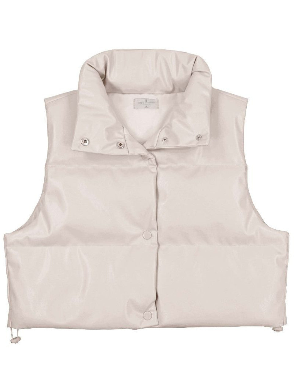 Simply Southern Ivory Puff Vest