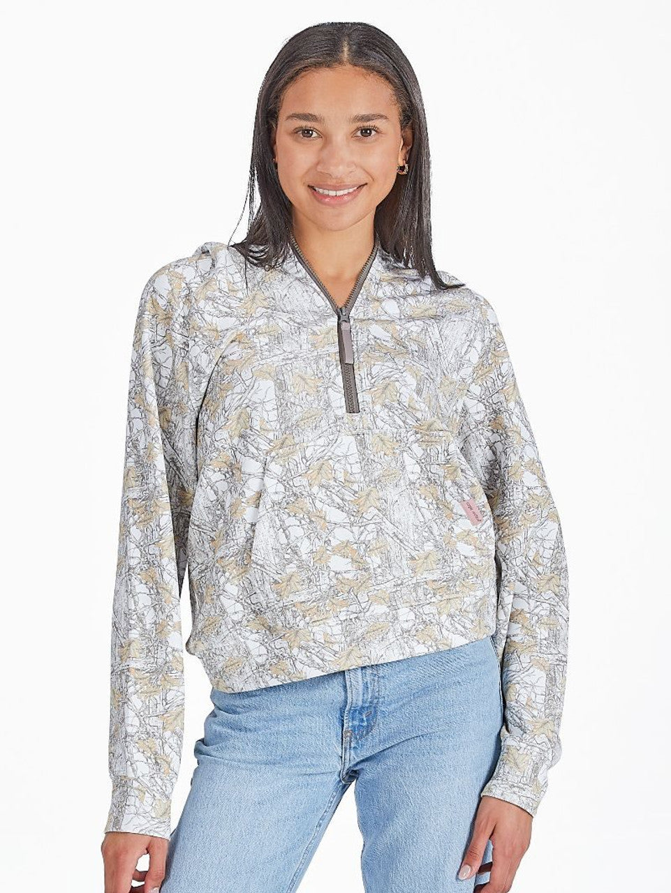 Simply Southern White Camo Hoodie