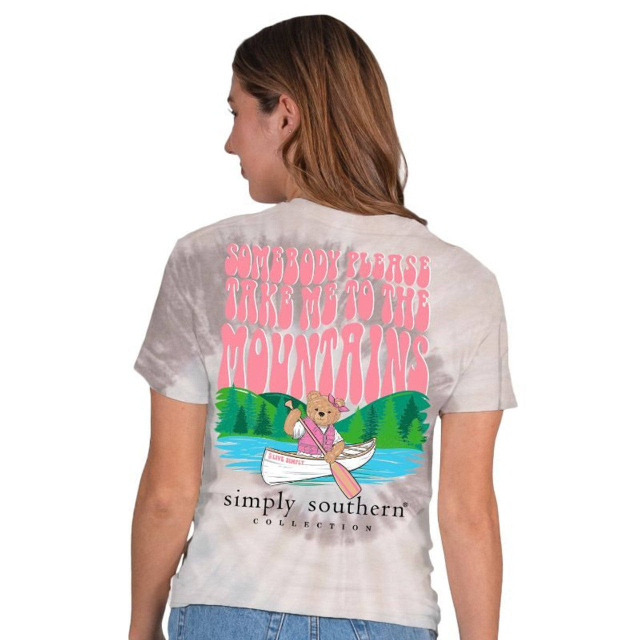 Simply Southern Take Me to the Mountains Canoe Tee