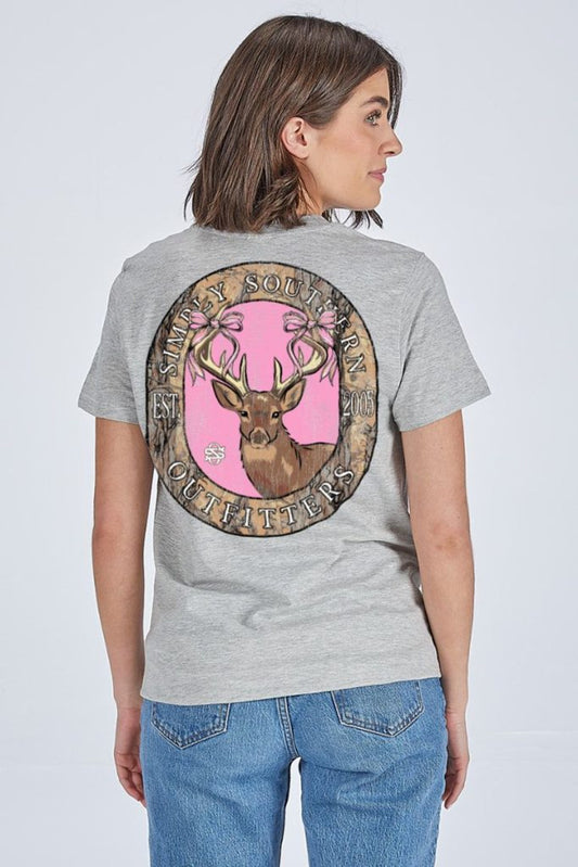 Simply Southern Deer Camo Tee