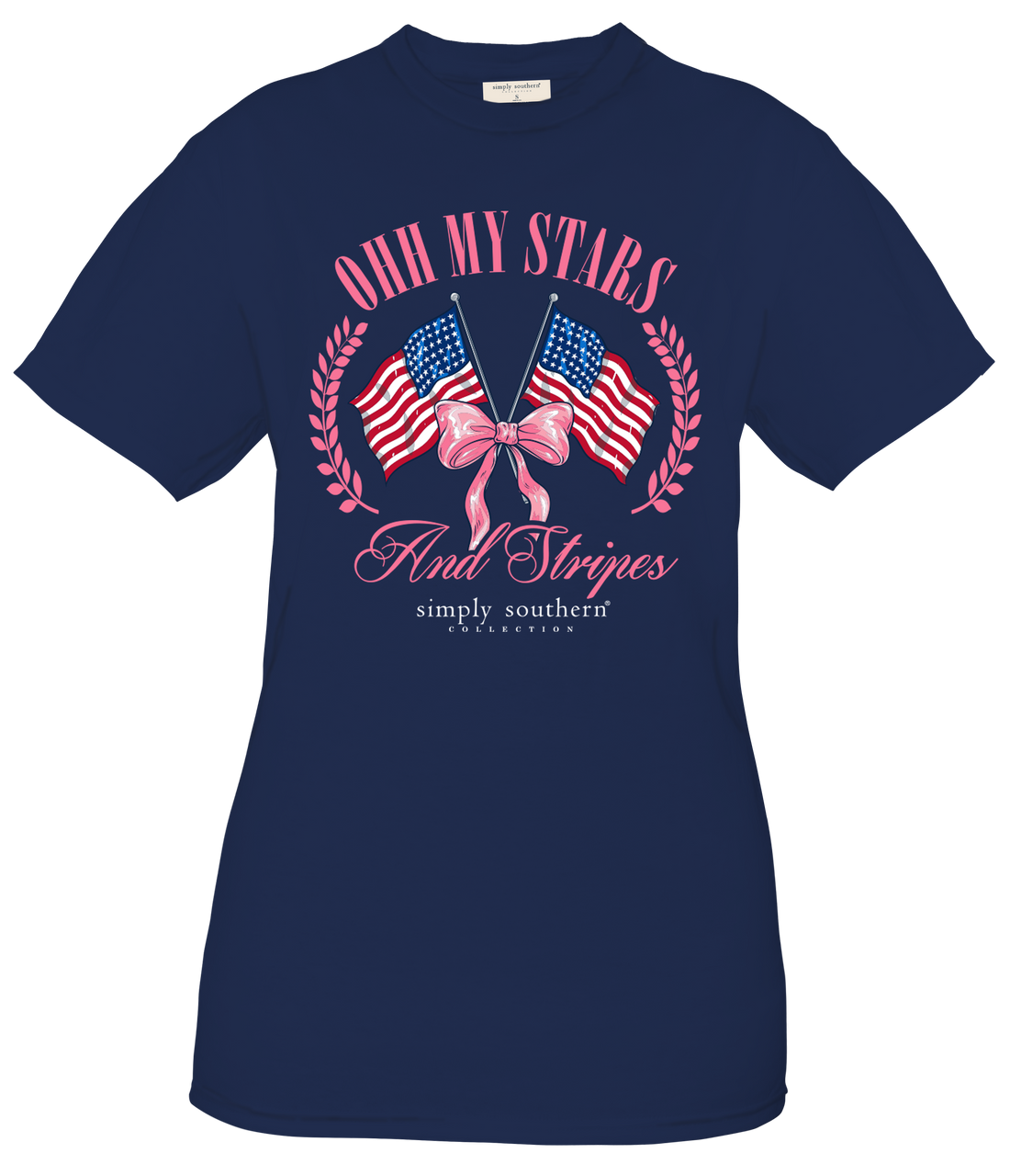 Simply Southern Stars Stripes Sparkle Tee