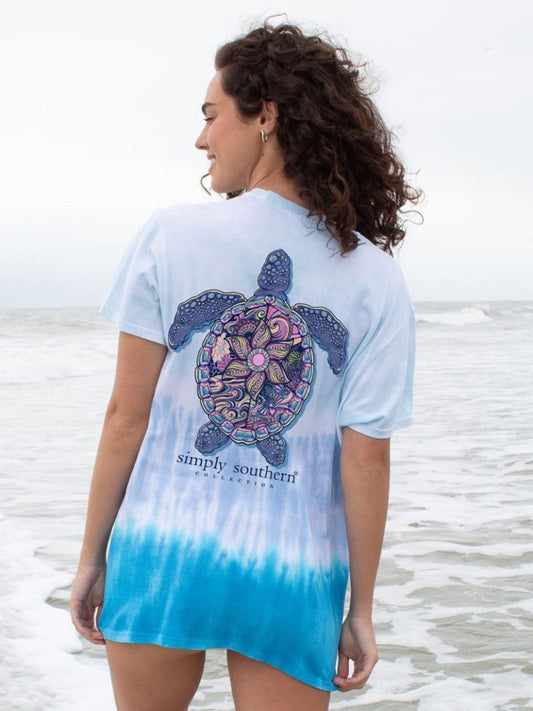 Simply Southern Turtle Tie Dye Tee