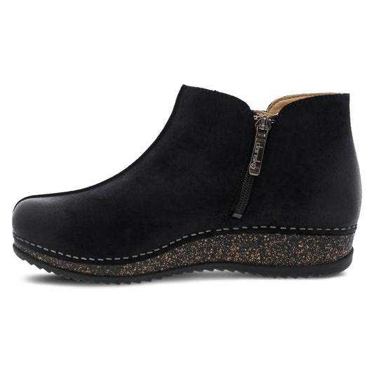 Dansko Makara Black Burnished Suede