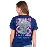 Simply Southern Hey I Found Your Nose Elephant Tee