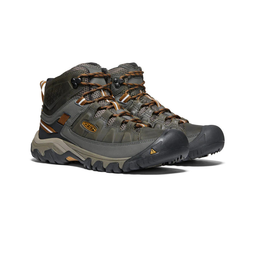 Keen Men's Targhee III Waterproof Mid Black Olive SALE