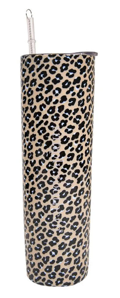 Simply Southern Slim Tumbler 30 Cow Print