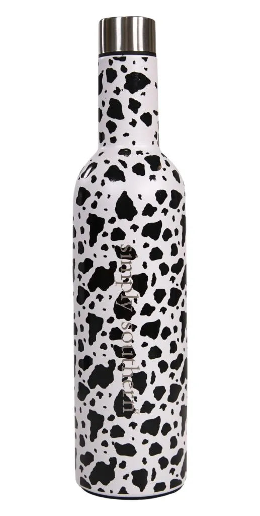 Simply Southern Cow Print Bottle Tumbler 25