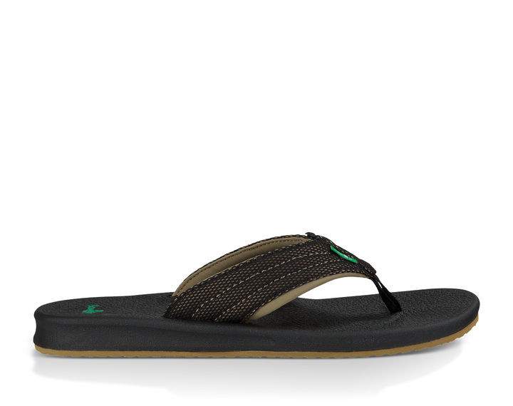 SANUK MEN'S BRUMEISTER MESH BLACK