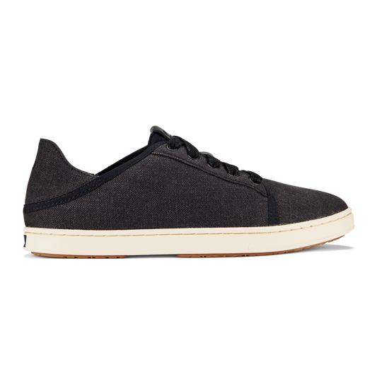 OluKai Pehuea Lī Women's Sneaker Black Linen