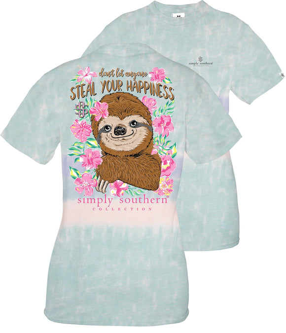 Simply Southern Sloth Tie Dye T-Shirt