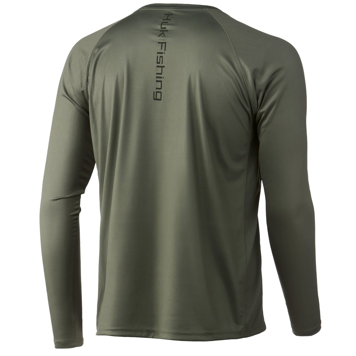 Huk Reflection Pursuit Long Sleeve Moss