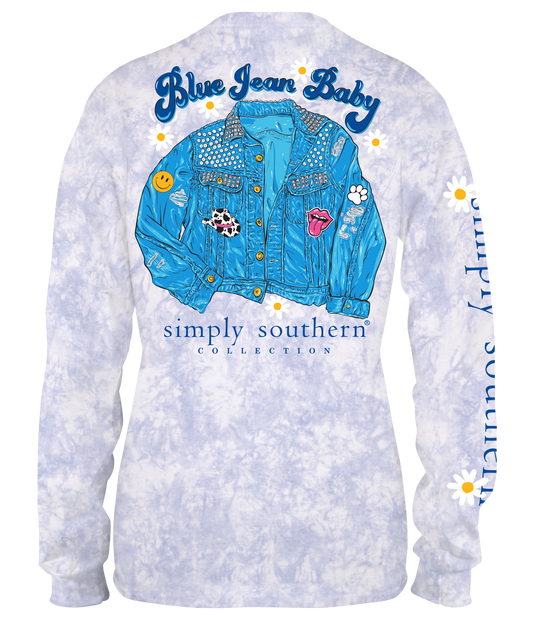 Simply Southern Blue Jean Baby Long Sleeve Tee