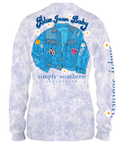 Simply Southern Blue Jean Baby Long Sleeve Tee