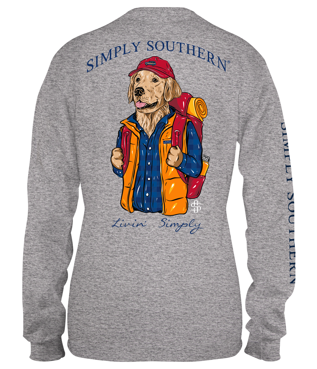 Simply Southern Cool Dog Livin Simply Long Sleeve Tee