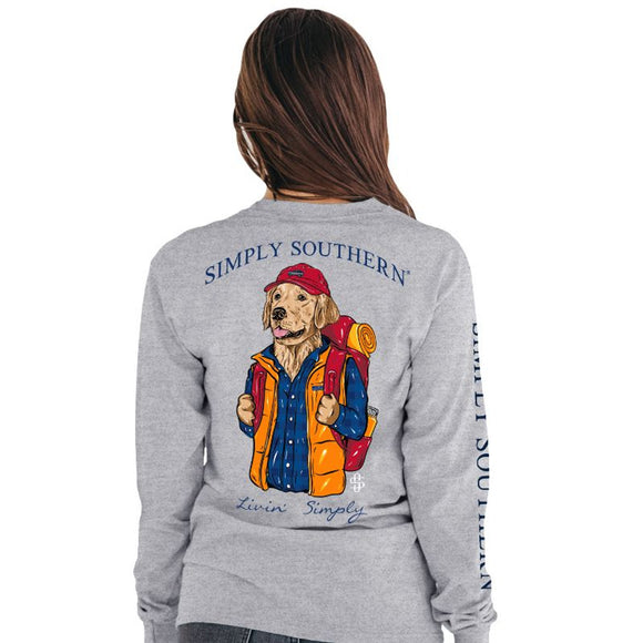 Simply Southern Cool Dog Livin Simply Long Sleeve Tee