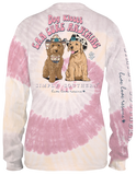 Simply Southern Dog Kisses Can Cure Anything Long Sleeve Tee