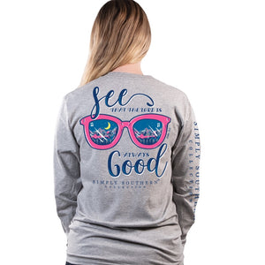 Simply Southern See That the Lord is Always Good Long Sleeve T-Shirt SALE