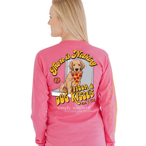 Simply Southern Pizza & Dog Kisses Long Sleeve T-Shirt SALE