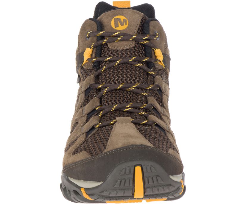 Men's Merrell Alverstone Mid Waterproof Merrell Stone