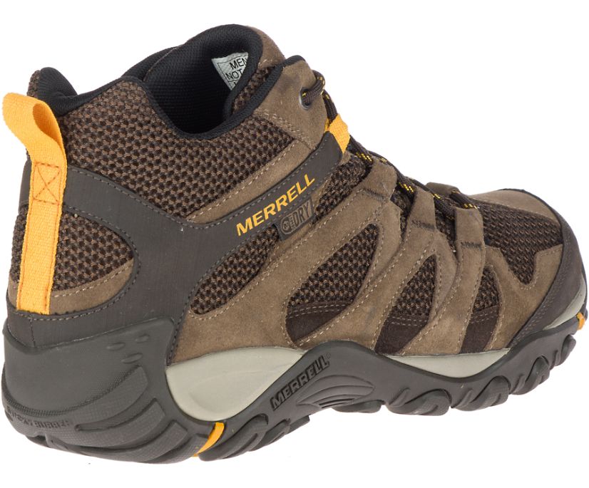 Men's Merrell Alverstone Mid Waterproof Merrell Stone