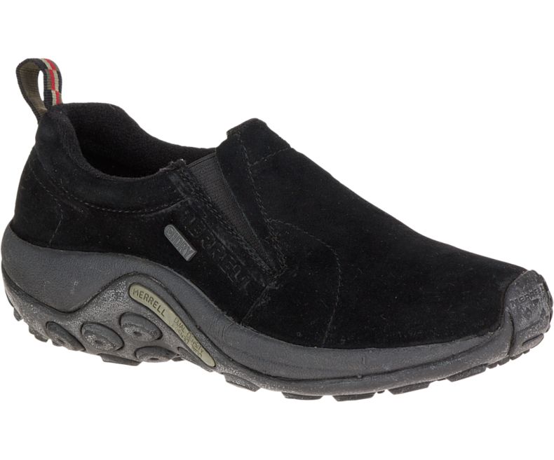 MERRELL WOMEN'S JUNGLE MOC WATERPROOF BLACK