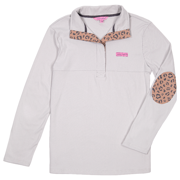 Simply Southern Pullover with Leopard Accents
