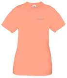 Simply Southern Bloom with Grace T-Shirt Orange Sherbet