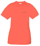 Simply Southern Happy Camper T-Shirt Orange
