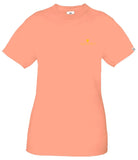 Simply Southern  I Was Made for Sunny Days T-Shirt Orange Sherbet