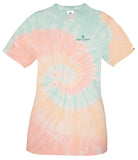 Simply Southern Ice Cream Scoop Tie Dye T-Shirt