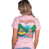 Simply Southern That's How We Do Tubing T-Shirt Pink
