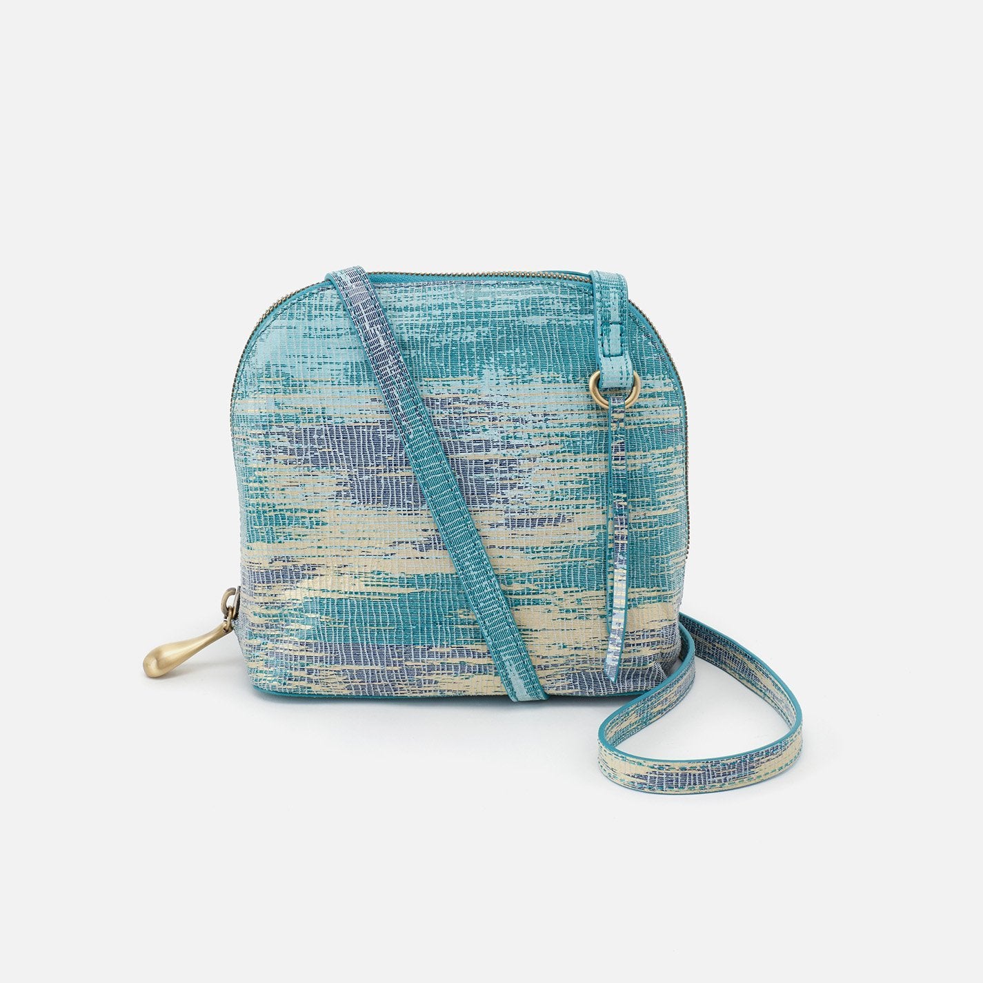 Hobo Nash Crossbody Cracked Glass