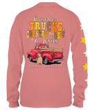 Simply Southern Raised on Trucks Country Music and Jesus Long Sleeve Tee