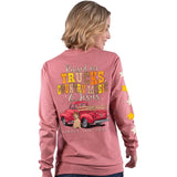 Simply Southern Raised on Trucks Country Music and Jesus Long Sleeve Tee