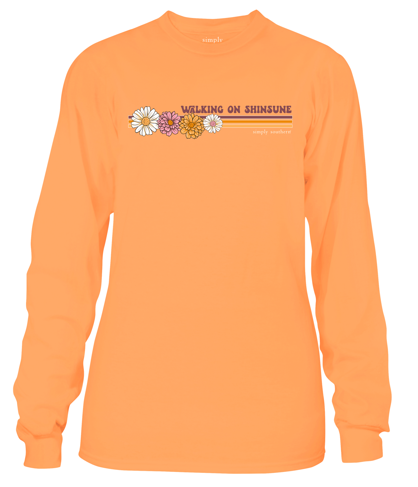 Simply Southern I'm Walking on Sunshine Long Sleeve Tee